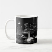 Chicago Grant Park Grayscale Coffee Mok (Links)