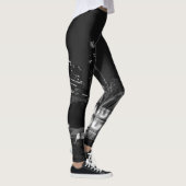 Chicago Grant Park Grijswaarden Leggings (Rechts)