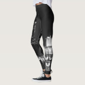 Chicago Grant Park Grijswaarden Leggings (Links)