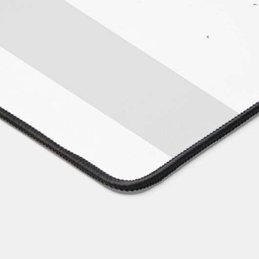 Chicago Gray and White flag Bureaumat (Hoek)