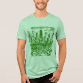 Chicago Green Graphic T-shirt (Voorkant)