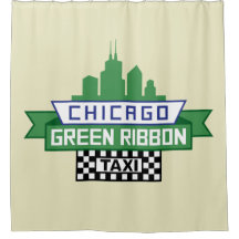 Chicago Green Ribbon Taxi Logo - Fan Art