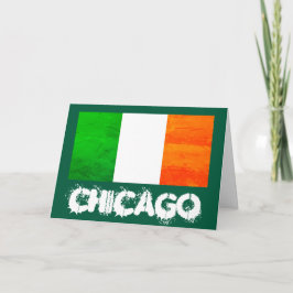 Chicago Green Spirit - Ierse viering Bedankkaart
