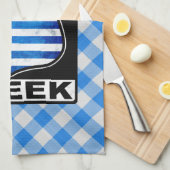 Chicago Grieks Theedoek (Quarter Fold)