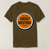 Chicago Grote Westerne Spoorweg 2 TShirt (Design voorkant)
