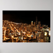 Chicago Hancock Building Poster (Voorkant)