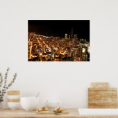 Chicago Hancock Building Poster (Keuken)