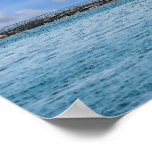 Chicago Harbor Lighthouse Schilderachtig Poster (Hoek)