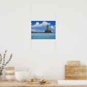 Chicago Harbor Lighthouse Schilderachtig Poster (Keuken)