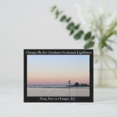 Chicago Harbour Briefkaart (Staand voorkant)