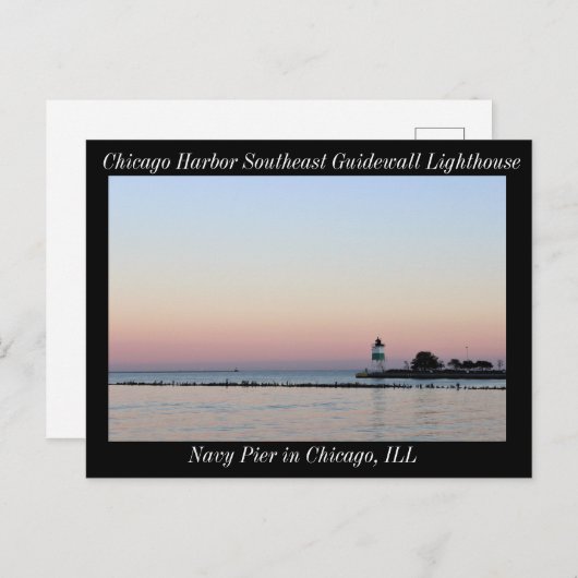 Chicago Harbour Briefkaart (Voorkant / Achterkant)