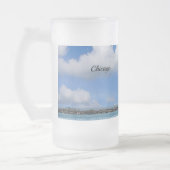 Chicago Harbour Lighthouse Painterly Frosted Mok (Links)