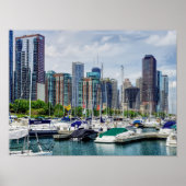 Chicago Harbour Poster (Voorkant)