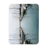Chicago Harbour - Sailboat - Magnet Magneet (Verticaal)