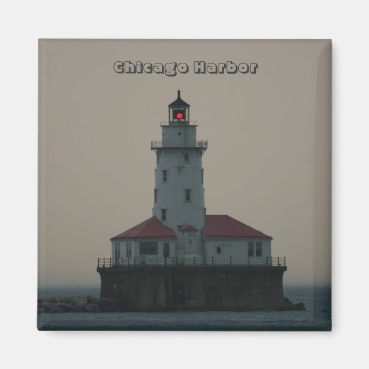 Chicago Harbour Square Magnet (Voorkant)