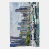 Chicago Harbour Theedoek (Verticaal)