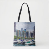 Chicago Harbour Tote Bag (Voorkant)