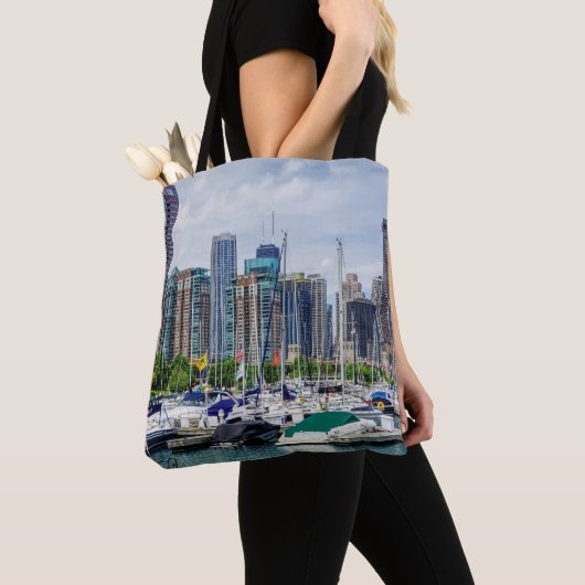 Chicago Harbour Tote Bag (Dichtbij)