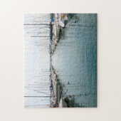 Chicago Harbour - Zeilboten bij Rest Puzzle Legpuzzel (Verticaal)