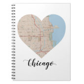 Chicago hartkaart notitieboek (Voorkant)