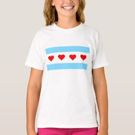 Chicago Heart Flat long shirt