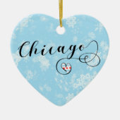 Chicago Heart, Ornament kerstboom (Voorkant)