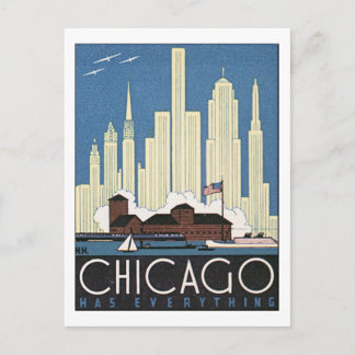 Chicago heeft alles briefkaart