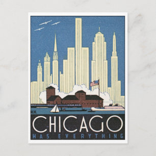 Chicago heeft alles briefkaart