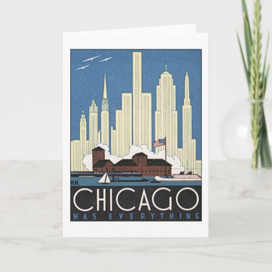 Chicago heeft alles kaart (Voorkant)