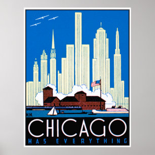 Chicago heeft alles poster