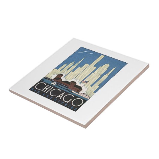 Chicago heeft alles tegeltje (Zijkant)
