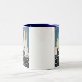 Chicago heeft alles tweekleurige koffiemok (Center)