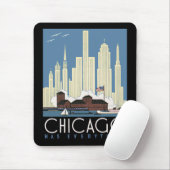 Chicago heeft alles wat Mousepad heeft Muismat (Met muis)