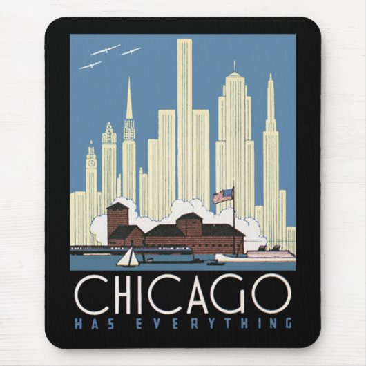 Chicago heeft alles wat Mousepad heeft Muismat (Voorkant)