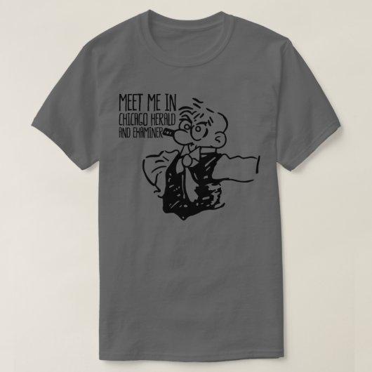 Chicago herald en examinator t-shirt (Design voorkant)
