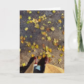 Chicago Herfst Wenskaart Kaart (Voorkant)