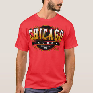 Chicago Hockey Retro  Blackhawks Geïnspireerd 9 T-shirt