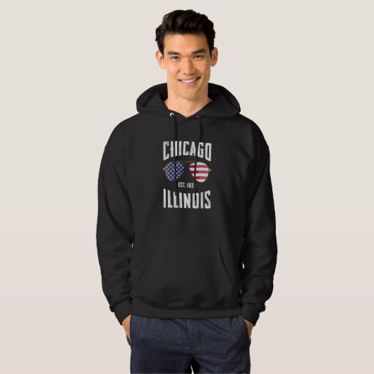 Chicago Hoodie (Voorkant volledig)