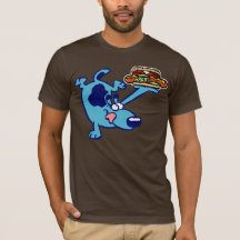 Chicago Hot Dog 2 (blauwe tekenfilmhond) T-Shirt