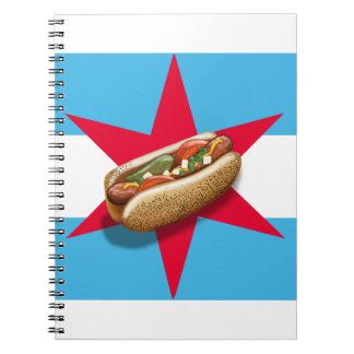 Chicago HotDog Spiral Notitieboek