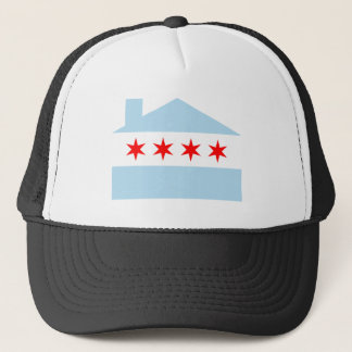 Chicago House Flag Trucker Pet