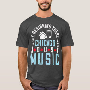 Chicago House Muziek - Disco EDM DJ  T-shirt