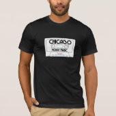 Chicago House Muziekcassette T-shirt (Voorkant)