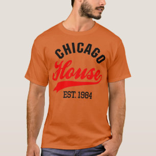  Chicago huis est 1984 Huis party DJ T-shirt