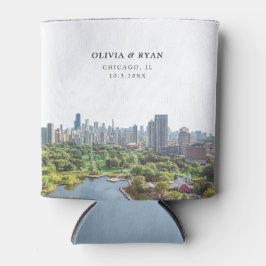 Chicago Huwelijksgunst Custom Blikjeskoeler