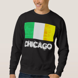 Chicago Ierland Erfgoed met Ierse Vlag Trui