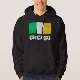 Chicago Ierland Roots - Ierse Erfgoed Winderige St Hoodie