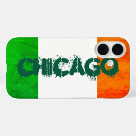 Chicago Iers-Amerikaans erfgoed - St. Paddy's Day iPhone 16 Hoesje