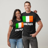 Chicago Ierse trots met Ierse vlag T-shirt (Unisex)