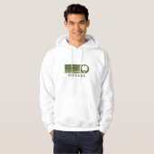 Chicago Ierse trui met capuchon Hoodie (Voorkant volledig)